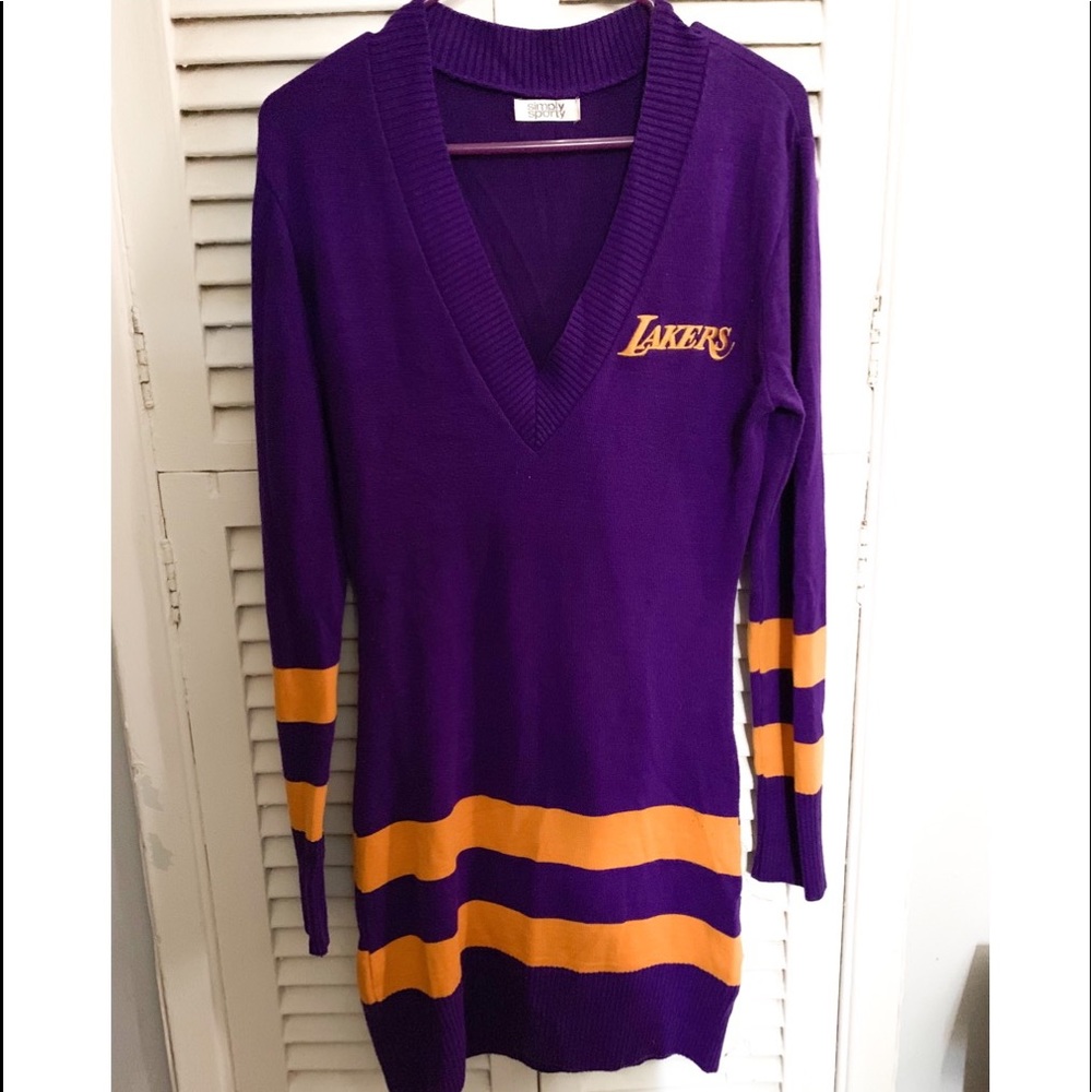 LA Lakers Purple and Yellow dress